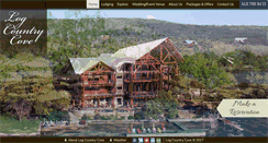 Desktop Screenshot of logcountrycove.com